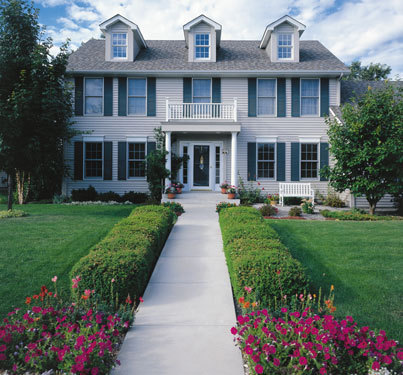 Colonial Style Home Plan