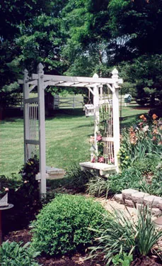 beautiful garden with arbor beautiful garden with arbor