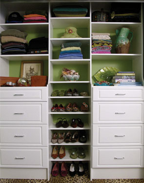 organized closet