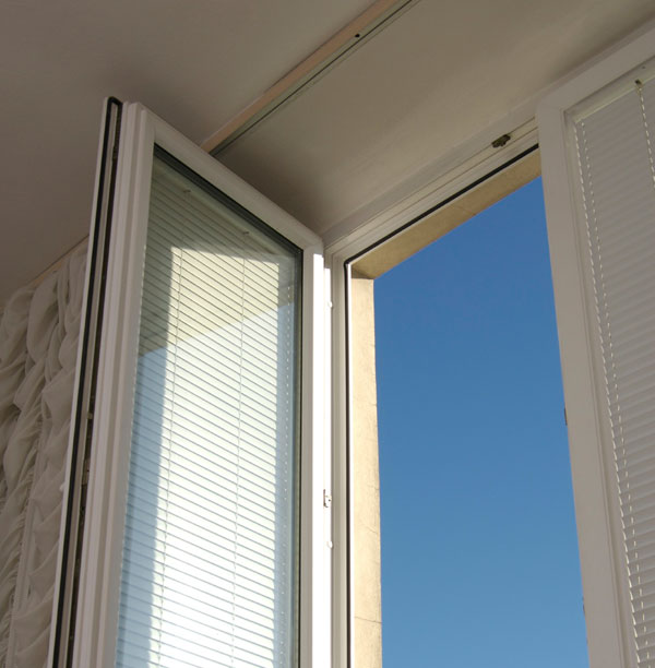 open window of a dream house plan