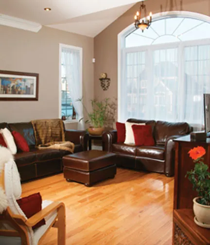 cozy living room with hardwood floors cozy living room with hardwood floors